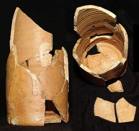 pottery fragments